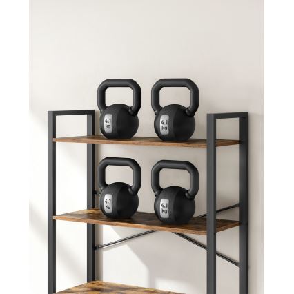 NAVARO Bookcase Brown/Black