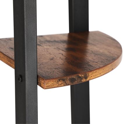 NAVARO Bookcase Brown/Black