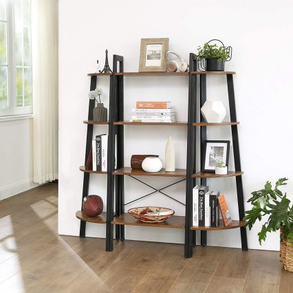 NAVARO Bookcase Brown/Black