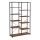NAVARO Bookcase in Brown/Black