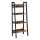 NAVARO Bookcase in Brown/Black
