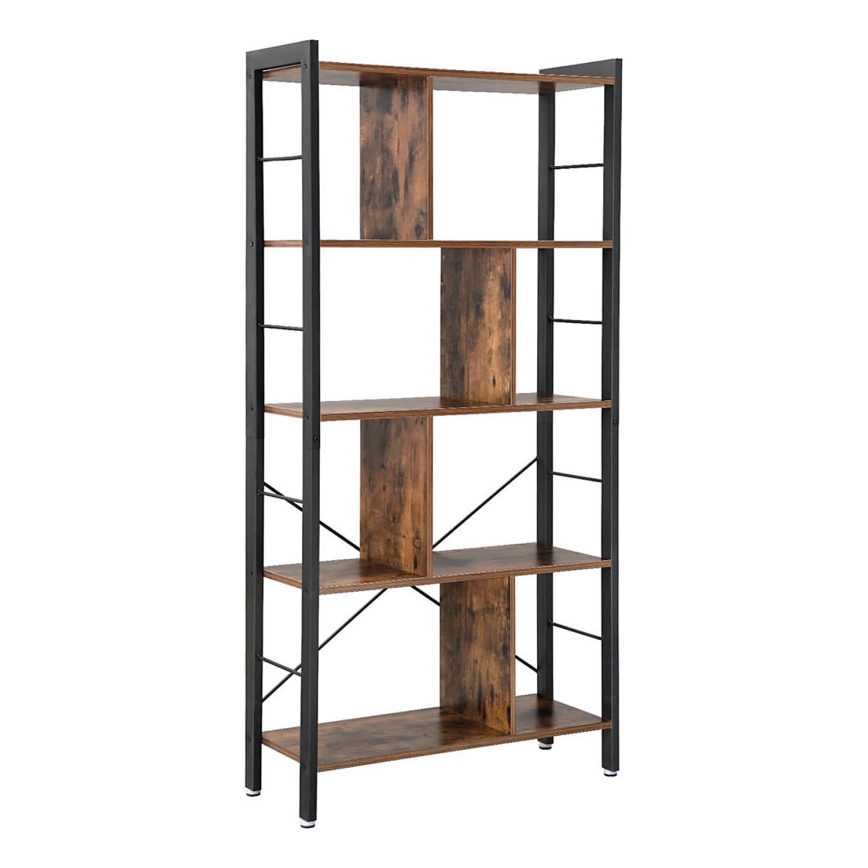 NAVARO Bookcase — Brown/Black
