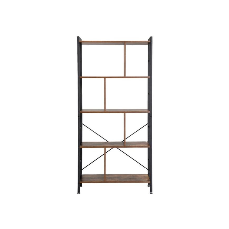 NAVARO Bookcase — Brown/Black