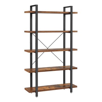 NAVARO Brown/Black Bookcase