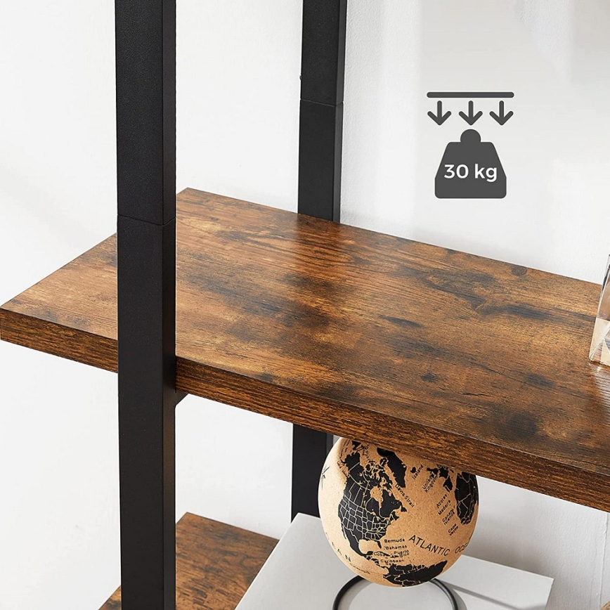 NAVARO Brown/Black Bookcase