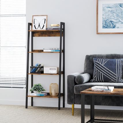 NAVARO Brown/Black Bookcase