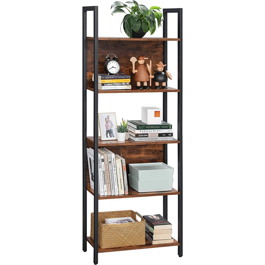 NAVARO Brown/Black Bookcase