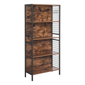 NAVARO Brown/Black Bookcase