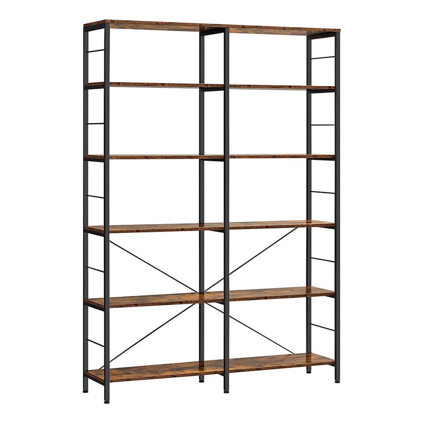 NAVARO Brown/Black Bookcase