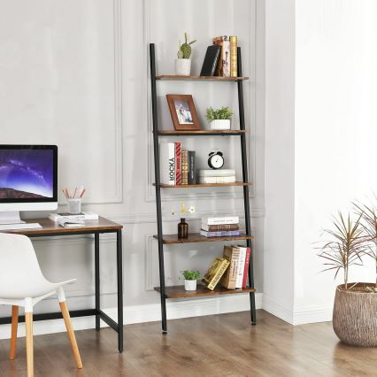 NAVARO Brown/Black Bookcase