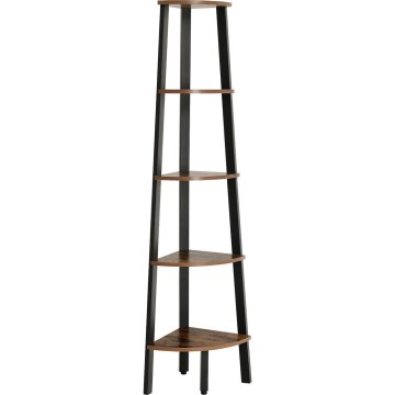NAVARO Brown/Black Bookcase