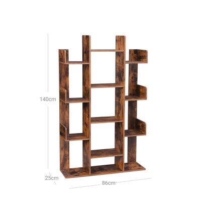 NAVARO Brown Bookcase