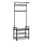 NAVOR Freestanding Coat Rack, Brown/Black