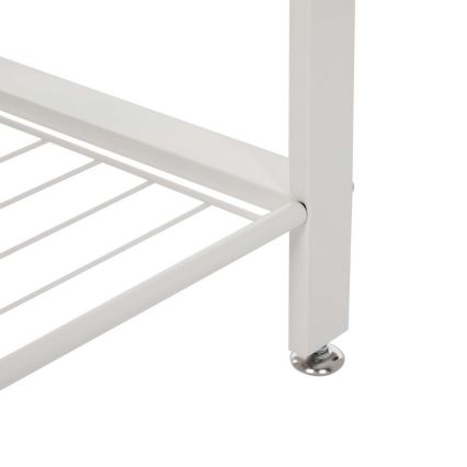 NAVOR Freestanding Coat Rack - Brown/White