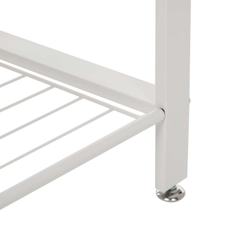 NAVOR Freestanding Coat Rack - Brown/White
