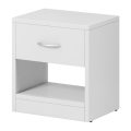 NED bedside table, white