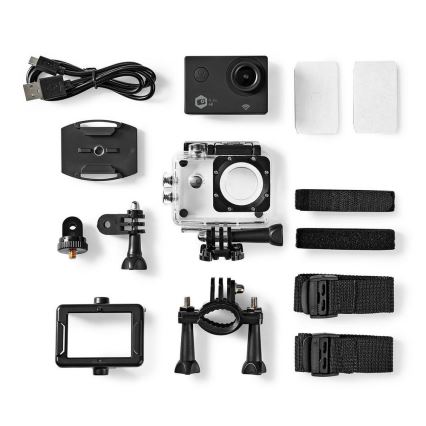Action camera with a waterproof case 4K Ultra HD/WiFi/2 FTF 16MP
