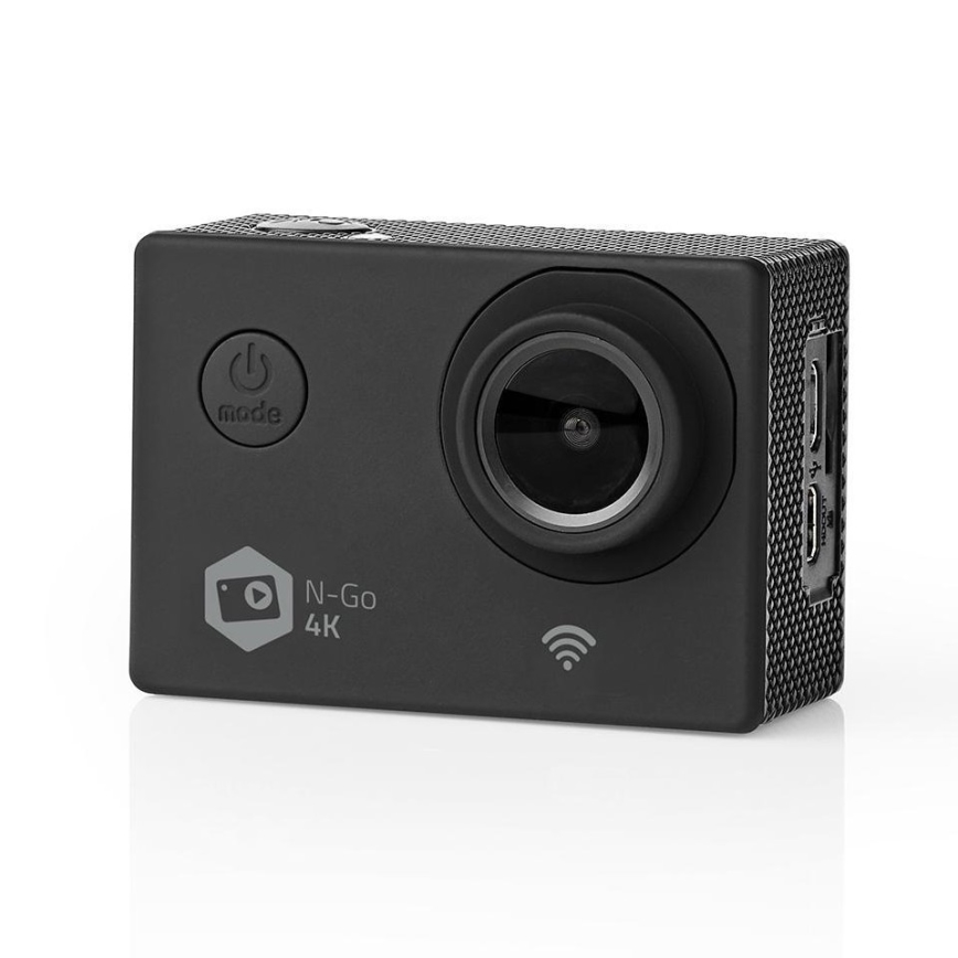 Action camera with a waterproof case 4K Ultra HD/WiFi/2 FTF 16MP