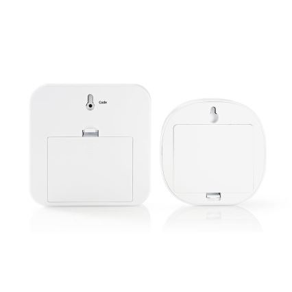 Alarm with wireless motion sensor 6xAA white