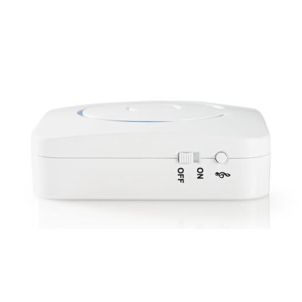 Alarm with wireless motion sensor 6xAA white