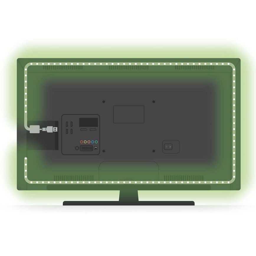 LED RGB Dimmable strip SmartLife 2,4m LED/4W/5V