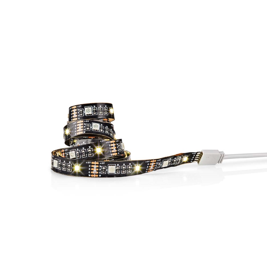 LED RGB Dimmable strip SmartLife 2,4m LED/4W/5V