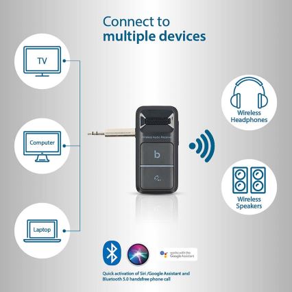Portable Bluetooth AUX receiver