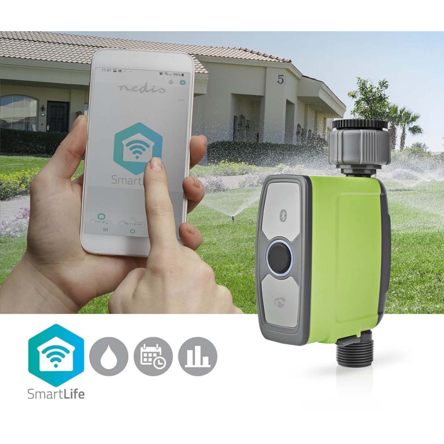 Smart irrigation system 4xAA IP54