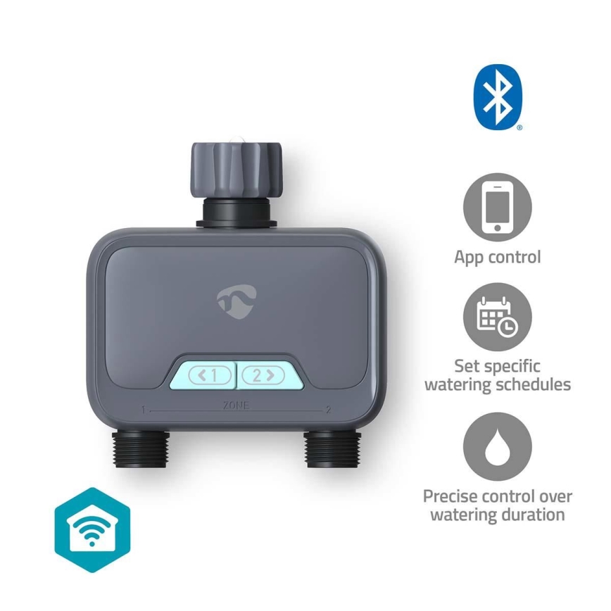 Water flow regulator 4xAA Wi-Fi Tuya IP54