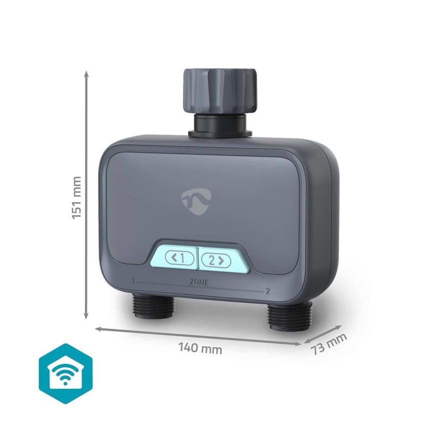 Water flow regulator 4xAA Wi-Fi Tuya IP54