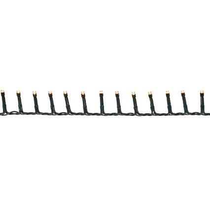 LED Outdoor String Lights 400xLED/7 Functions, 11 m, IP44, Warm White