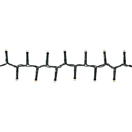LED Outdoor String Lights 400xLED/7 Functions, 11 m, IP44, Warm White