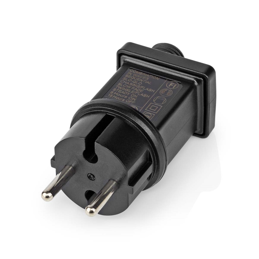 LED Outdoor String Lights, 700 LEDs, 7 Modes, 17 m, IP44, Warm White