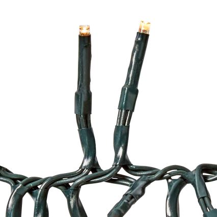 LED Outdoor String Lights, 1512 LEDs, 7 Modes, 14 m, IP44, Warm White