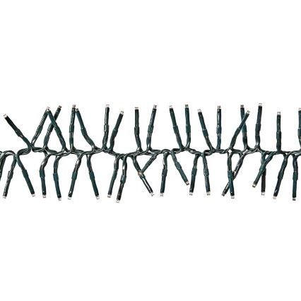 LED Outdoor Christmas chain 576xLED/7 functions 7,2m IP44 warm white