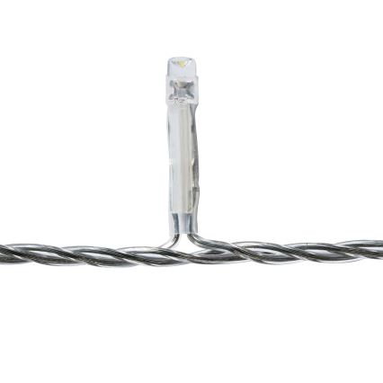 LED Outdoor Curtain 180xLED/7 Functions 10,9m IP44 Cool White