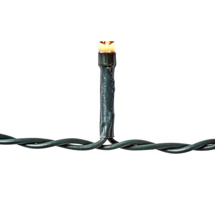 LED Outdoor Curtain Lights, 360 LEDs / 7 Modes, 14 m, IP44, Warm White