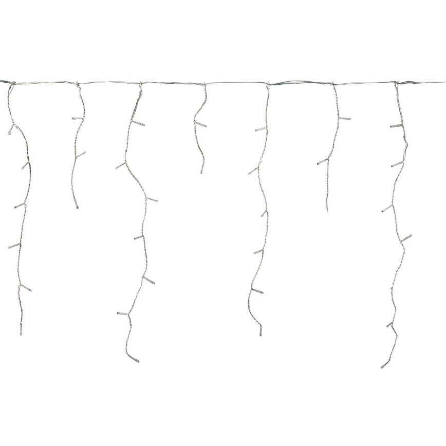 LED Outdoor Curtain Light 360 LEDs / 7 Modes 14 m IP44 Cool White