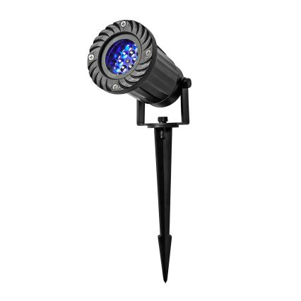LED Christmas outdoor snowflake projector 5W/230V IP44