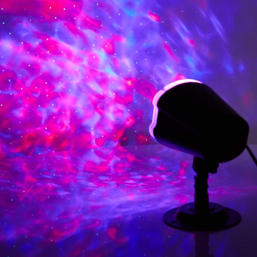 LED Laser projector 6W/230V IP65 + remote control