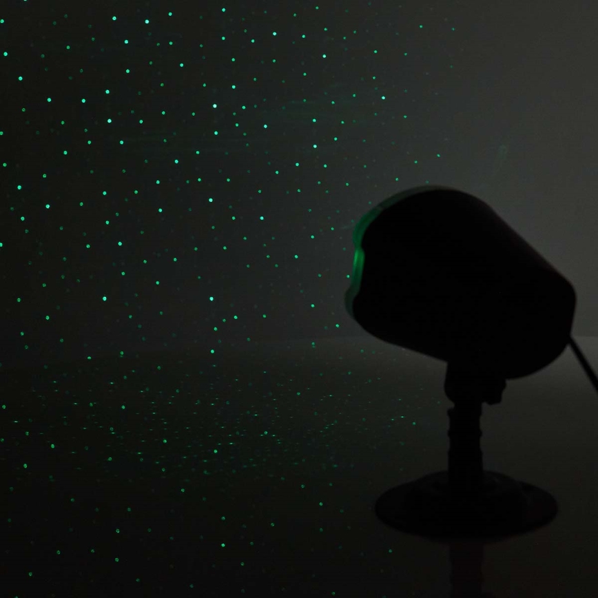 LED Laser projector 6W/230V IP65 + remote control