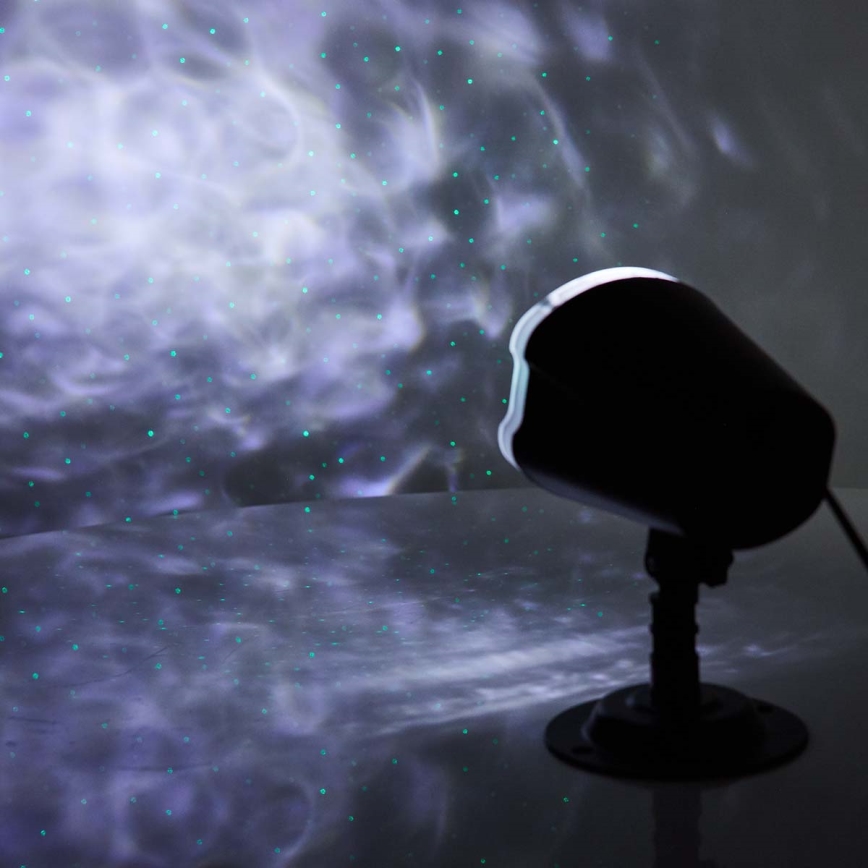 LED Laser projector 6W/230V IP65 + remote control