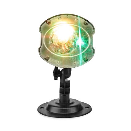 LED Laser projector 6W/230V IP65 + remote control