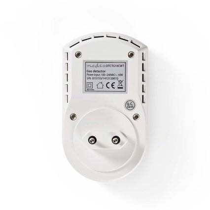 Gas detector - LPG, natural gas, coal gas 230V / 85dB