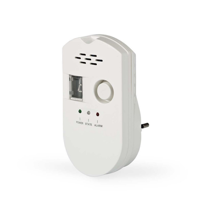 Gas detector - LPG, natural gas, coal gas 230V / 85dB