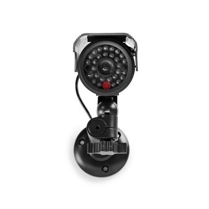 LED Security camera mockup with a solar panel 2xAA IP44