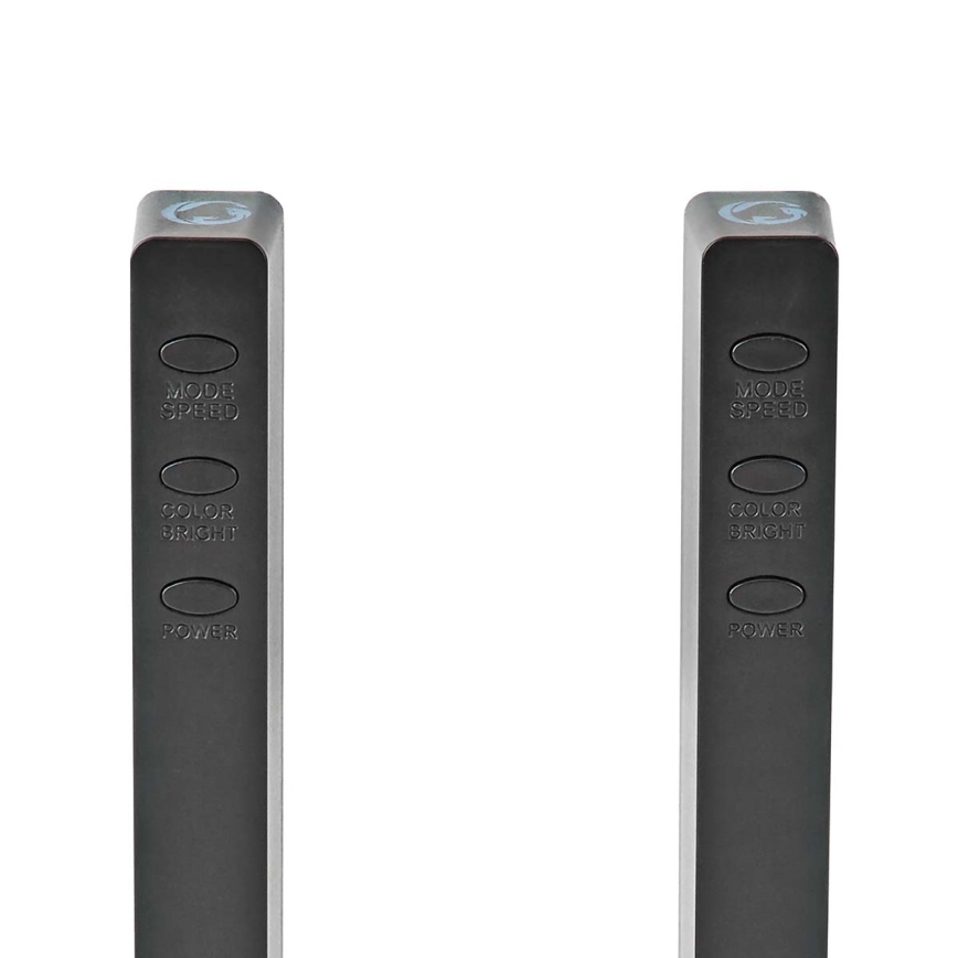 SET 2x LED RGB Rechargeable table lamp LED/250 mAh