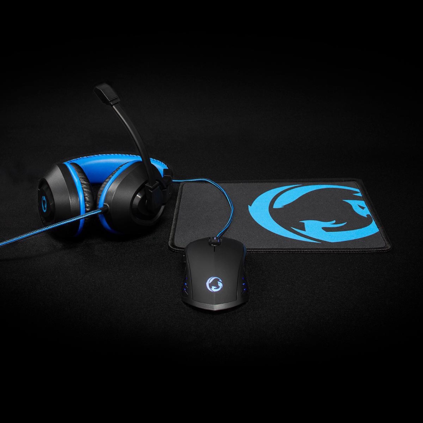 Gaming set 3in1 black/blue