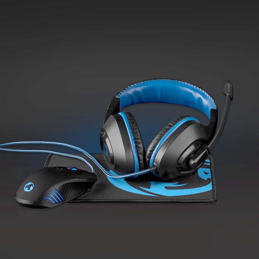 Gaming set 3in1 black/blue