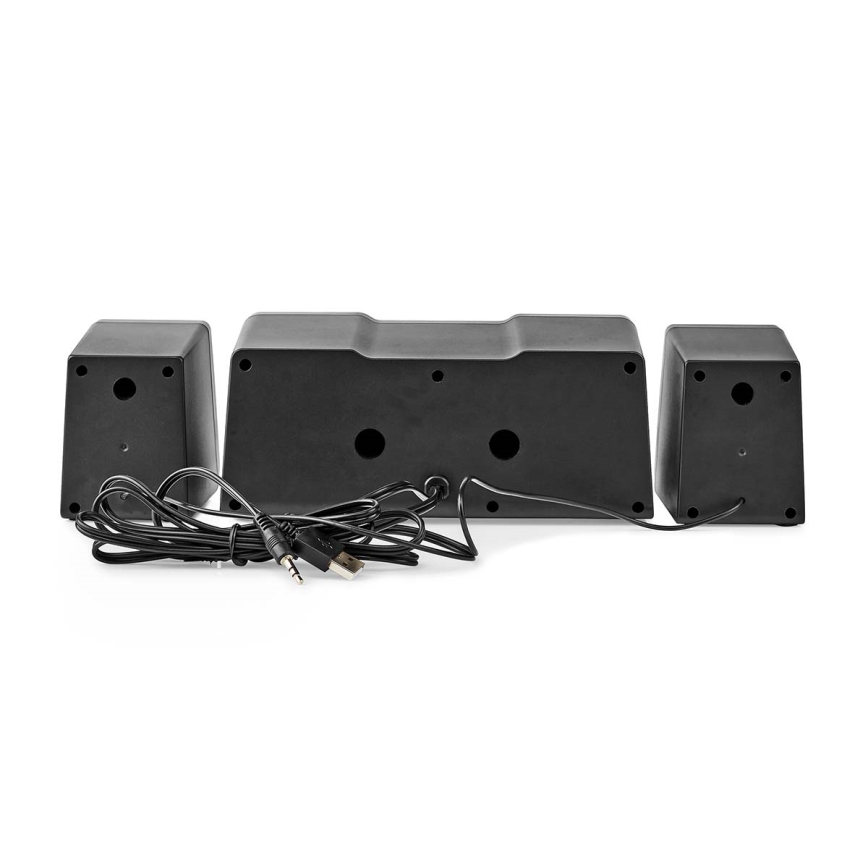 LED Gaming speakers 48W/5V